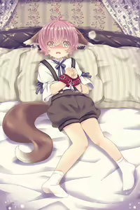 モフモフしっぽのケモミミくん — hentai manga cover on Fhentai