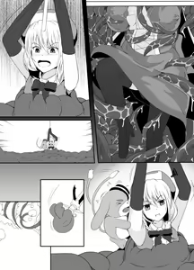 Page 62 of Mesugaki Mahou Shoujo wa Daikkirai na Zako Youma ni Karada o Torikomareta node Kankaku Shadan no Mahou o Tsukatte Asa made Taeru - preview thumbnail