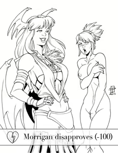 Page 1415 of Darkstalkers - Morrigan Aensland - preview thumbnail