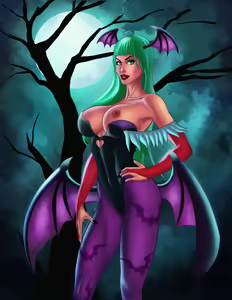 Page 264 of Darkstalkers - Morrigan Aensland - preview thumbnail