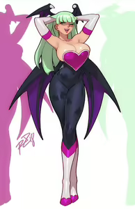 Page 562 of Darkstalkers - Morrigan Aensland - preview thumbnail