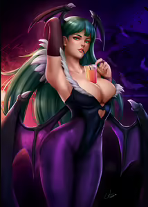 Page 784 of Darkstalkers - Morrigan Aensland - preview thumbnail