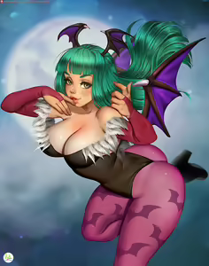 Page 827 of Darkstalkers - Morrigan Aensland - preview thumbnail