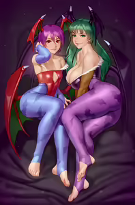Page 834 of Darkstalkers - Morrigan Aensland - preview thumbnail