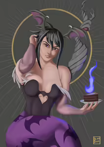 Page 419 of Darkstalkers - Morrigan Aensland - preview thumbnail