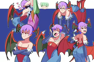 Page 282 of Darkstalkers - Morrigan Aensland - preview thumbnail