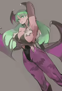 Page 391 of Darkstalkers - Morrigan Aensland - preview thumbnail