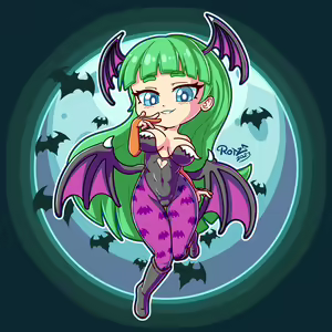 Page 524 of Darkstalkers - Morrigan Aensland - preview thumbnail