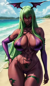 Page 657 of Darkstalkers - Morrigan Aensland - preview thumbnail