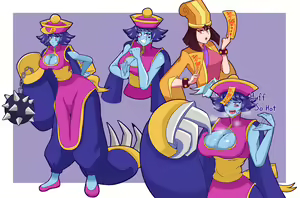 Page 734 of Darkstalkers - Hsien-Ko - preview thumbnail