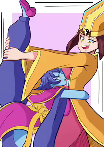 Page 735 of Darkstalkers - Hsien-Ko - preview thumbnail