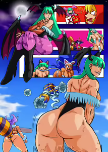 Page 741 of Darkstalkers - Hsien-Ko - preview thumbnail
