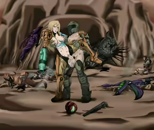 Page 166 of Samus Aran Gallery - Metroid - preview thumbnail