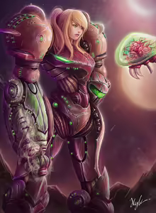 Page 71 of Samus Aran Gallery - Metroid - preview thumbnail