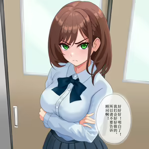 Page 3 of mazime na kurasumeito san 一本正经的同学 - preview thumbnail