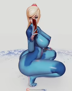 Page 4 of Rushzilla - Bodypaint Samus - preview thumbnail