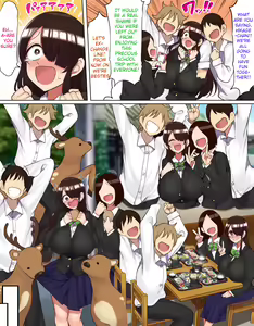 Page 3 of Shuugaku Ryokou de YouCha to Onaji Group ni Nacchatta Mekakure InCha-chan | Gloomy-chan Ended Up in a Lively Group on the School Trip - preview thumbnail