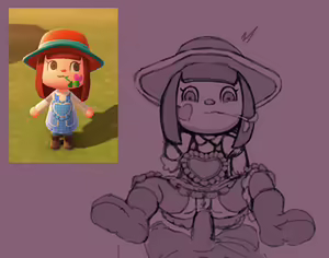 Page 661 of Character - Animal Crossing Girl - preview thumbnail