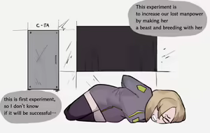 Page 3 of Beast transformation experiment 獣化実験 ENG&JAP - preview thumbnail