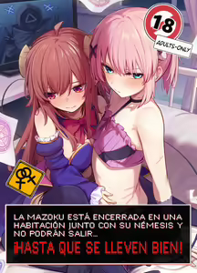 Mazoku wa Shukuteki to Nakayoshi Shinai to Derarenai Heya ni, Tojikomerarete Shimatta! - hentai manga cover image