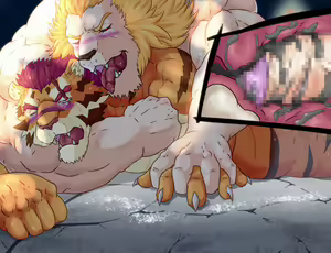 Page 41 of The Lion Knight of the Lewd Crest - preview thumbnail
