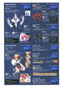 Page 23 of Choukou Tenshi Escalayer Visual Fanbook - preview thumbnail