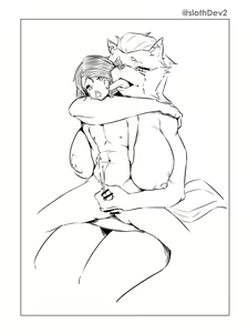 Page 13 of A Wolf-Wife Who Wants to Keep a Human - preview thumbnail