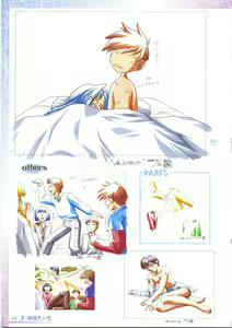 Page 127 of 真?瑠璃色の雪～ふりむけば隣に～ 設定原画集 - preview thumbnail