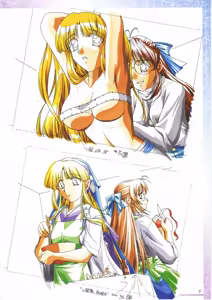Page 22 of 真?瑠璃色の雪～ふりむけば隣に～ 設定原画集 - preview thumbnail