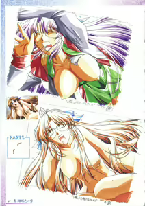 Page 55 of 真?瑠璃色の雪～ふりむけば隣に～ 設定原画集 - preview thumbnail