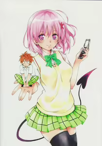 Page 8 of To Love-Ru Trouble manga fanservice compilation FULL COLOR - preview thumbnail
