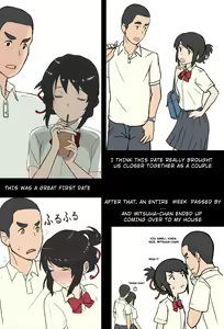 Page 58 of Kimi no Na wa. - & and & - Mitsuha Miyamziu & Teshigawara Katsuhiko - preview thumbnail