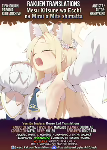 Page 23 of Mesu Kitsune wa Ecchi na Mirai o Mite shimatta - preview thumbnail