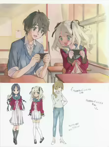 Page 98 of Shiromizakana_Self-selected_illustration_collection - preview thumbnail