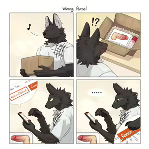 Wrong Parcel — hentai manga cover on Fhentai