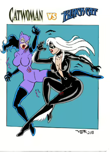 Page 61 of Black cat x Catwoman - preview thumbnail