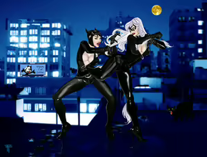 Page 88 of Black cat x Catwoman - preview thumbnail