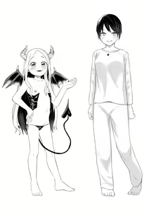 Page 55 of Loli Succubus o Ijimeru Yuri Hentai Joshikousei | Colegial lésbica pervertida provoca a succubus loli - preview thumbnail