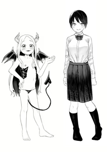 Page 56 of Loli Succubus o Ijimeru Yuri Hentai Joshikousei | Colegial lésbica pervertida provoca a succubus loli - preview thumbnail