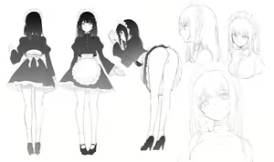Page 29 of Maid Kyouiku. -Botsuraku Kizoku Rurikawa Tsubaki- - preview thumbnail