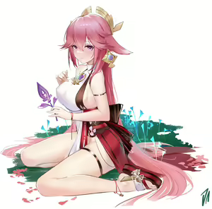 Page 86 of Yae Miko Compilation - preview thumbnail