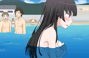 Page 14 of Mizugi Nagasare Rinrin | Rinrin Had Her Swimsuit Washed Away - preview thumbnail