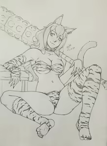 Page 50 of Jackal Tanhorn - Sketches & Color Works - preview thumbnail