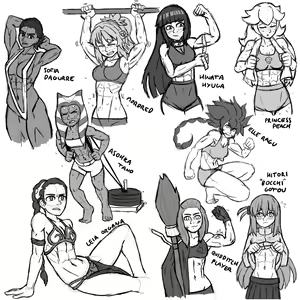 Page 227 of Sandspire Sketch collection - preview thumbnail