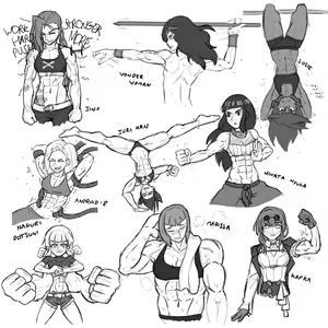 Page 235 of Sandspire Sketch collection - preview thumbnail