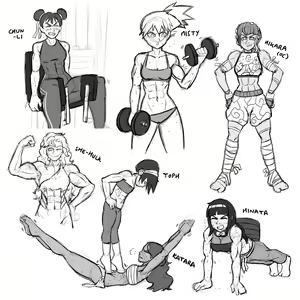 Page 242 of Sandspire Sketch collection - preview thumbnail