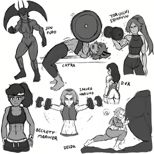 Page 246 of Sandspire Sketch collection - preview thumbnail