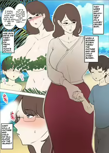 Page 2 of Mama to Musuko ga Mujintou de Love Love Sex suru Hanashi |  A Story of a Mom and Her Son's Lovemaking on a Uninhabited Island - preview thumbnail