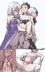 Page 5 of Subaru x Emilia and Rem - preview thumbnail