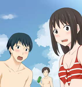 Page 12 of Mizugi Nagasare Hina-chan - preview thumbnail